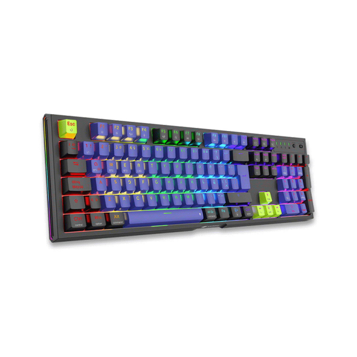 Teclado mecanico wireless Antryx MK-865 TRIX RGB